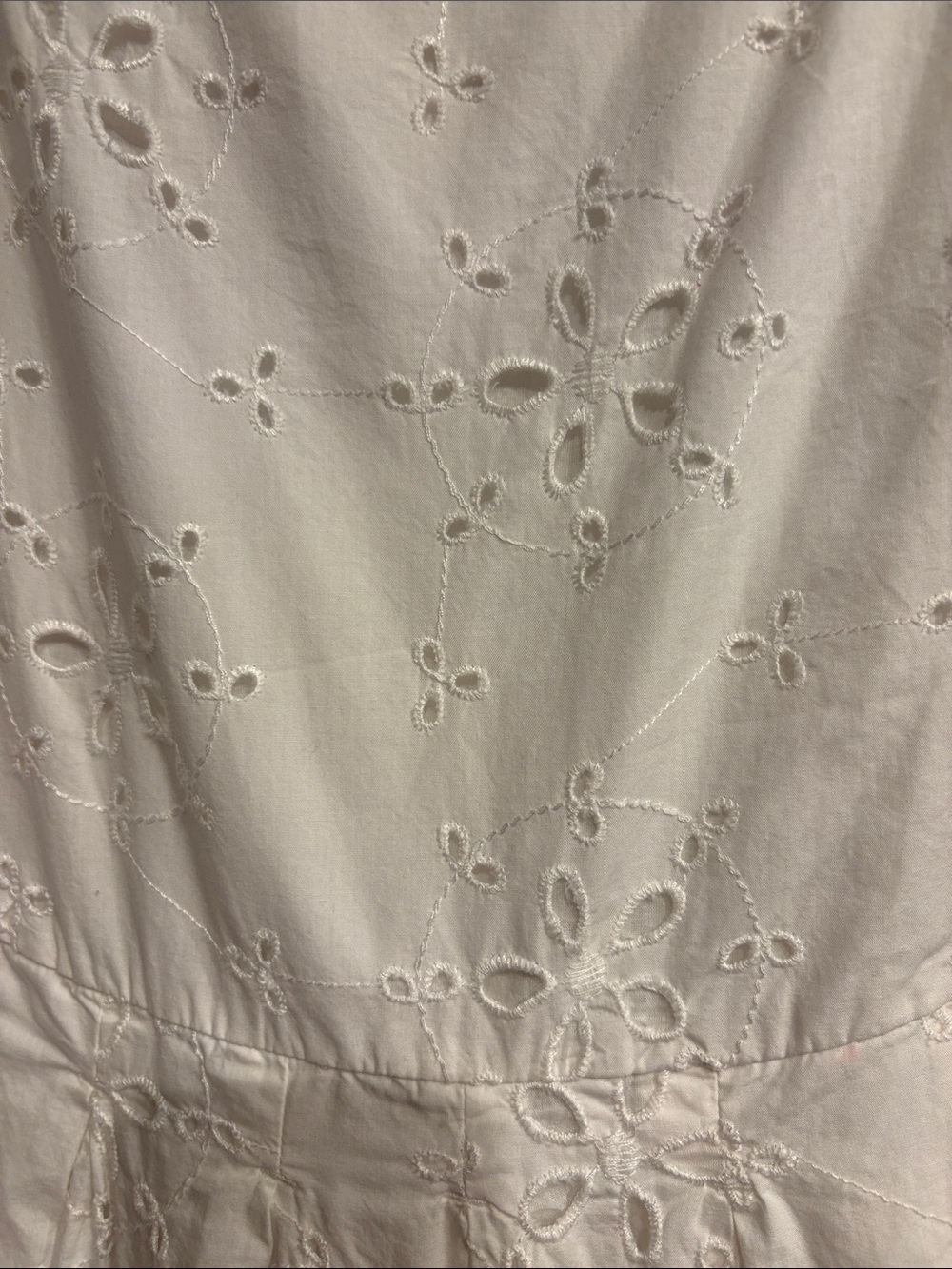 Free People Primavera Eyelet Square-Neck Midi Dress - Picture 8 of 9